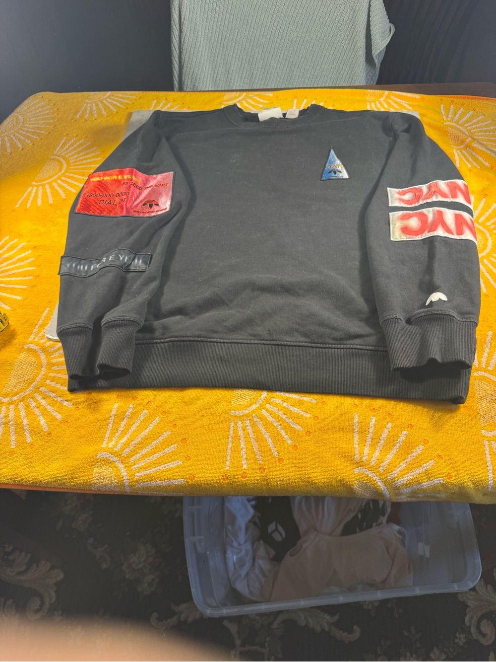 Adidas x Alexander Wang Flex2Club Crewneck